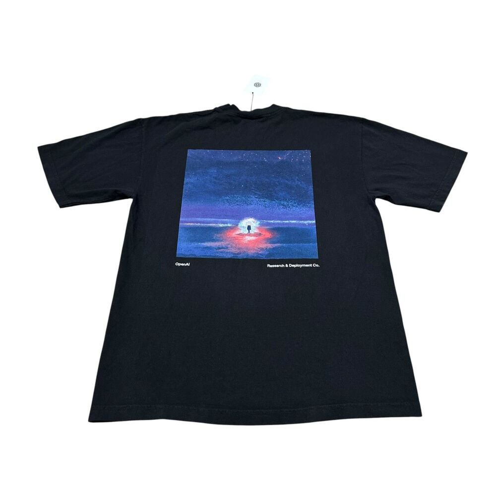 OpenAI Official Employee Feel The AGI Research & Deployment Co. T-Shirt Size M